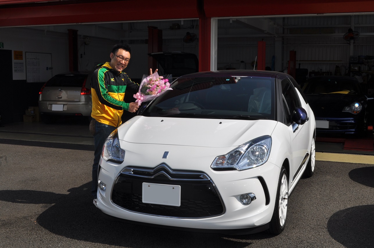 佐藤様　DS3Ultra Marine 　ご納車おめでとうございます！