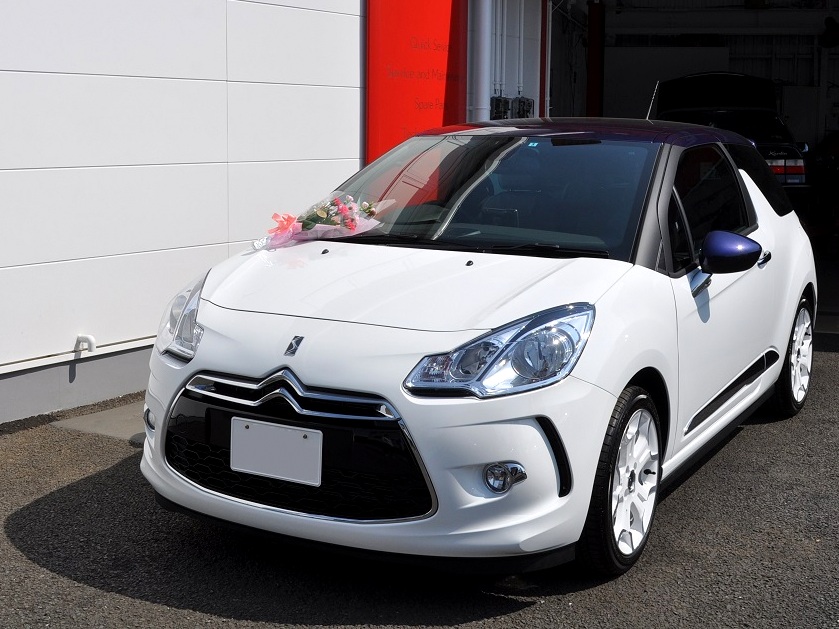 T様　DS3 Ultra marine　ご納車おめでとうございます！