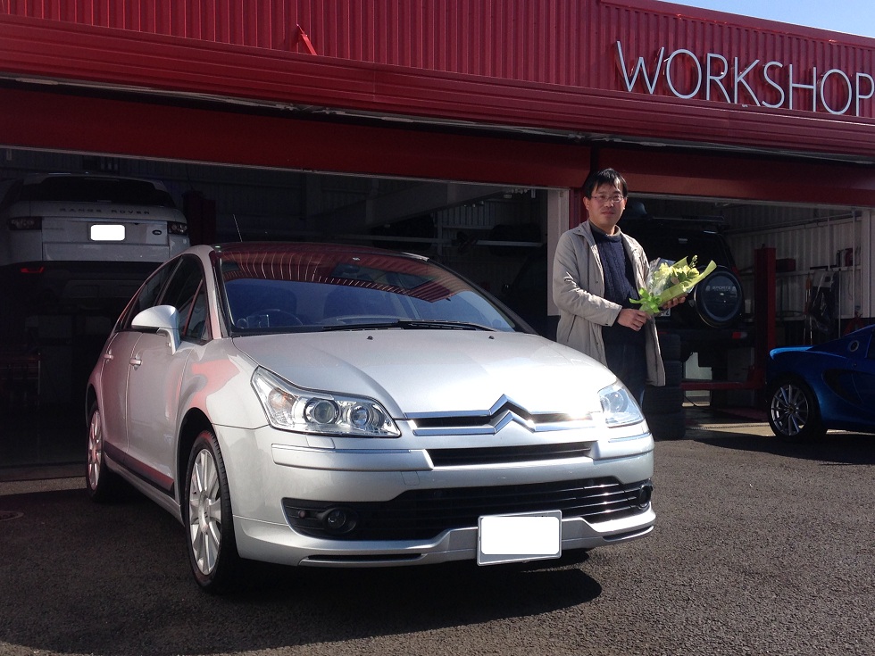 S様、C4のご納車おめでとうございます！