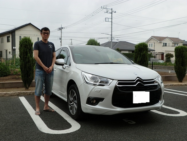 柴田様、DS4ご納車おめでとうございます！