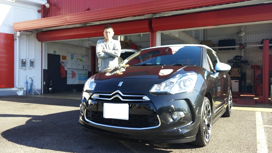 Y様、DS3のご納車おめでとうございます！