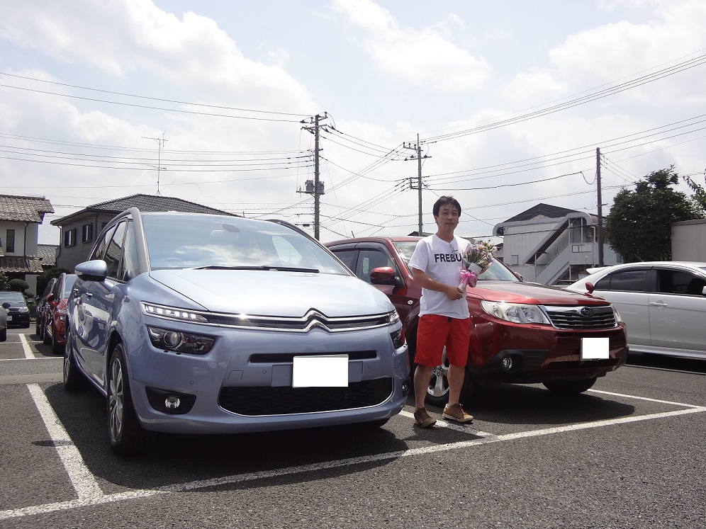 友廣様ピカソのご納車おめでとうございます！