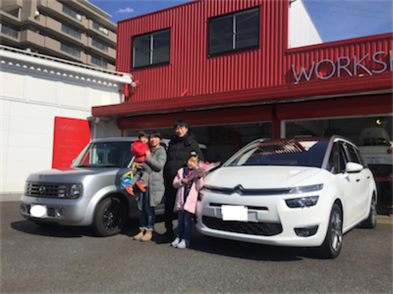 Y様グランドC４ピカソご納車おめでとうございます！