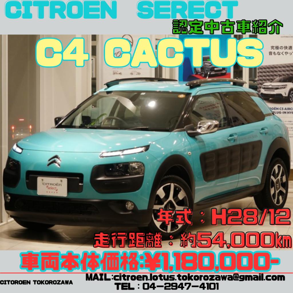 限定車！カクタス！入庫しました！！！