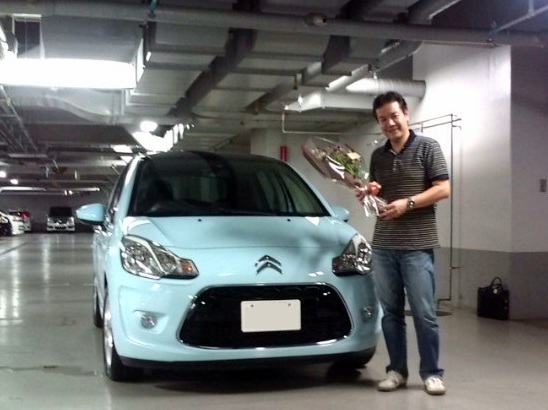 山崎様　C3のご納車おめでとうございます！