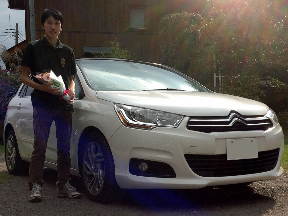 山口様　C4のご納車おめでとうございます！