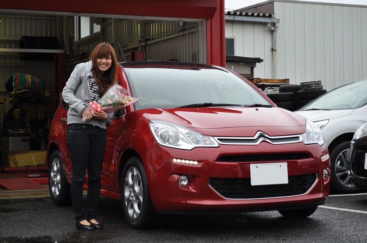 吉田様　C3のご納車おめでとうございます！