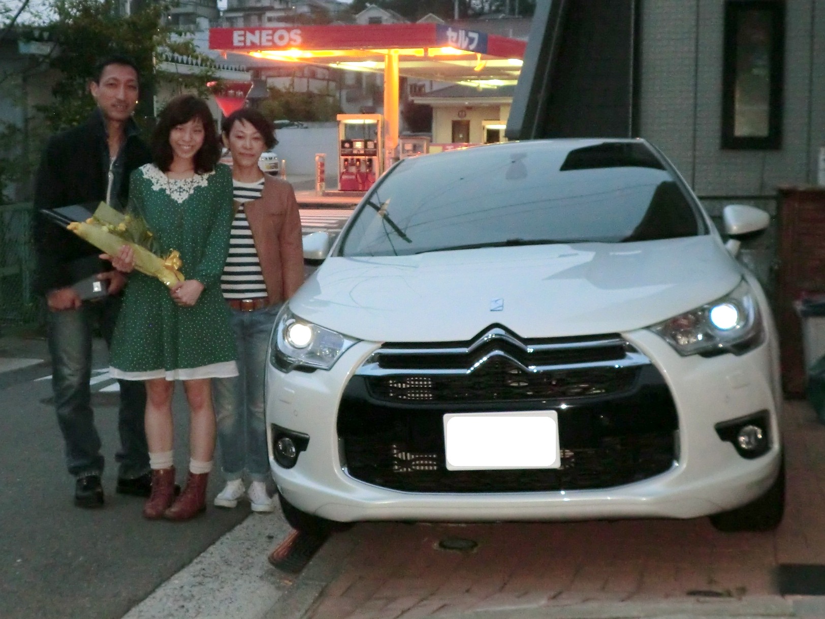 Ｉ様　DS4のご納車おめでとうございます