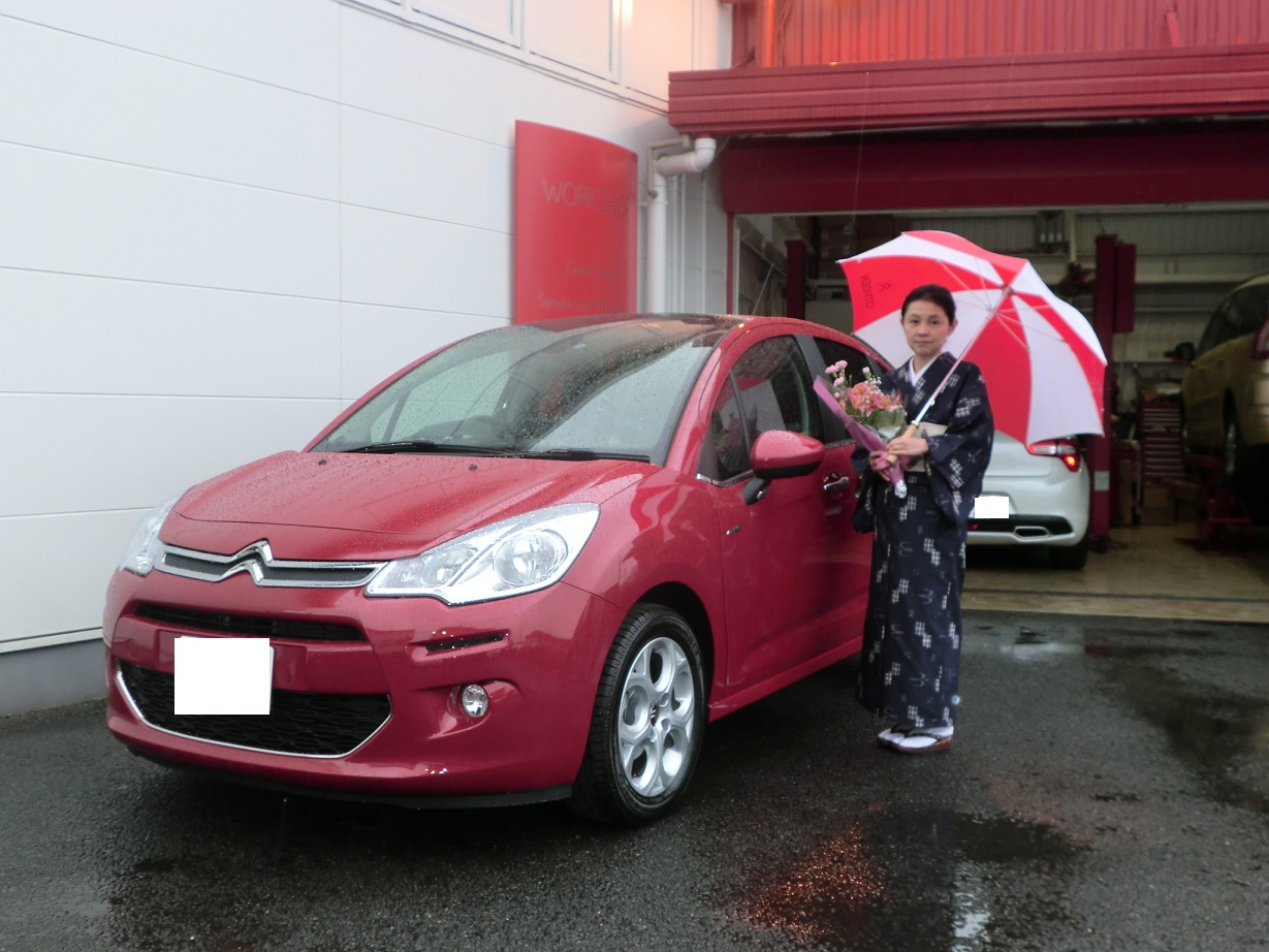 O様C3のご納車おめでとうございます！