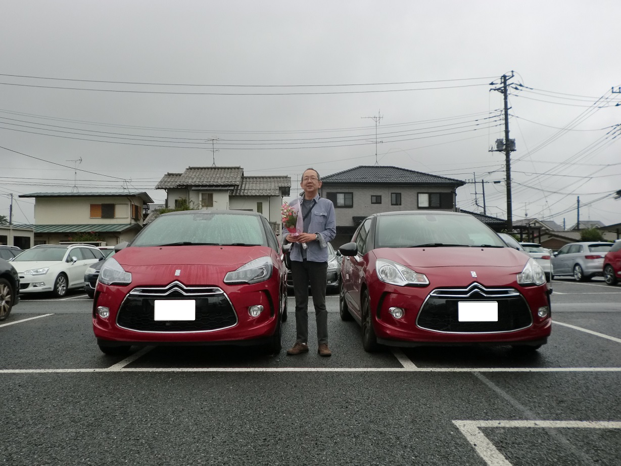 伊藤様　ＤＳ３ご納車おめでとうございます！