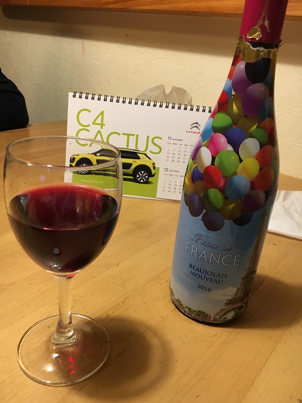 BEAUJOLAIS NOUVEAU 2016